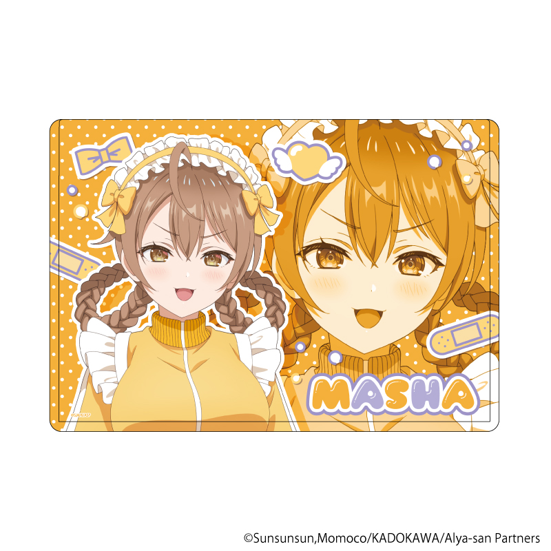 時々ボソッとロシア語でデレる隣のアーリャさん_キャラクリアケース06/マーシャ ゆめかわver.(描き下ろしイラスト)