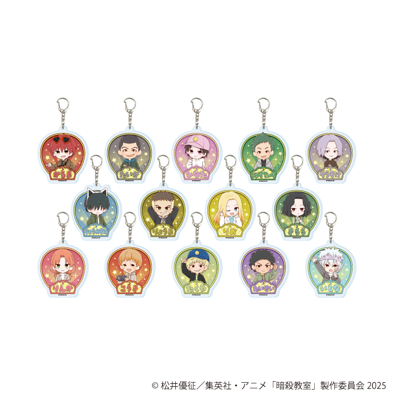 暗殺教室_アクリルキーホルダー01/遊園地ver. コンプリートセット(全14種)(グラフアートイラスト)【コンプリートセット/14個入り】