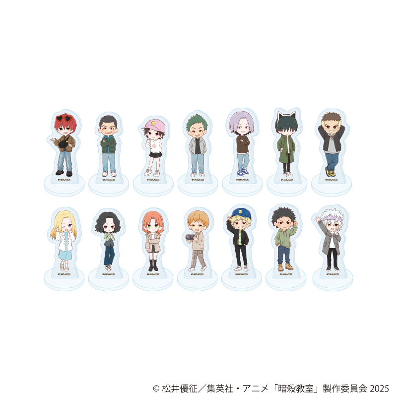 暗殺教室_アクリルぷちスタンド01/遊園地ver. コンプリートセット(全14種)(グラフアートイラスト)【コンプリートセット/14個入り】