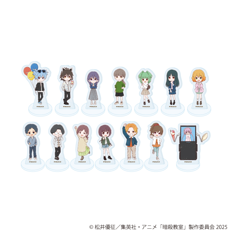 暗殺教室_アクリルぷちスタンド02/遊園地ver. コンプリートセット(全14種)(グラフアートイラスト)【コンプリートセット/14個入り】