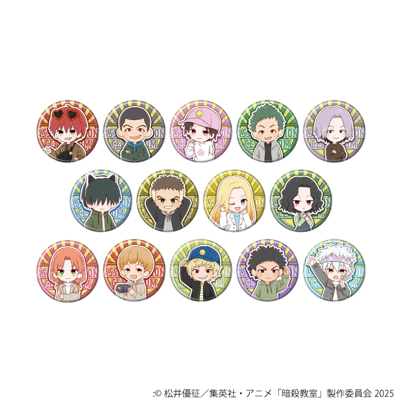 暗殺教室_缶バッジ01/遊園地ver. コンプリートセット(全14種)(グラフアートイラスト)【コンプリートセット/14個入り】