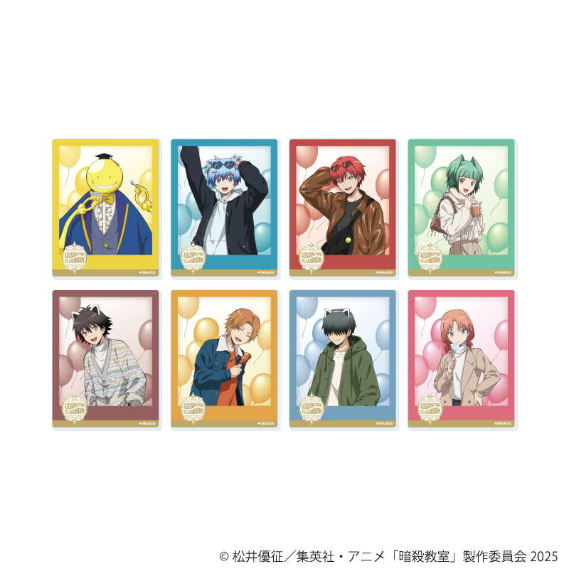 暗殺教室_アクリルカード01/遊園地ver. コンプリートセット(全8種