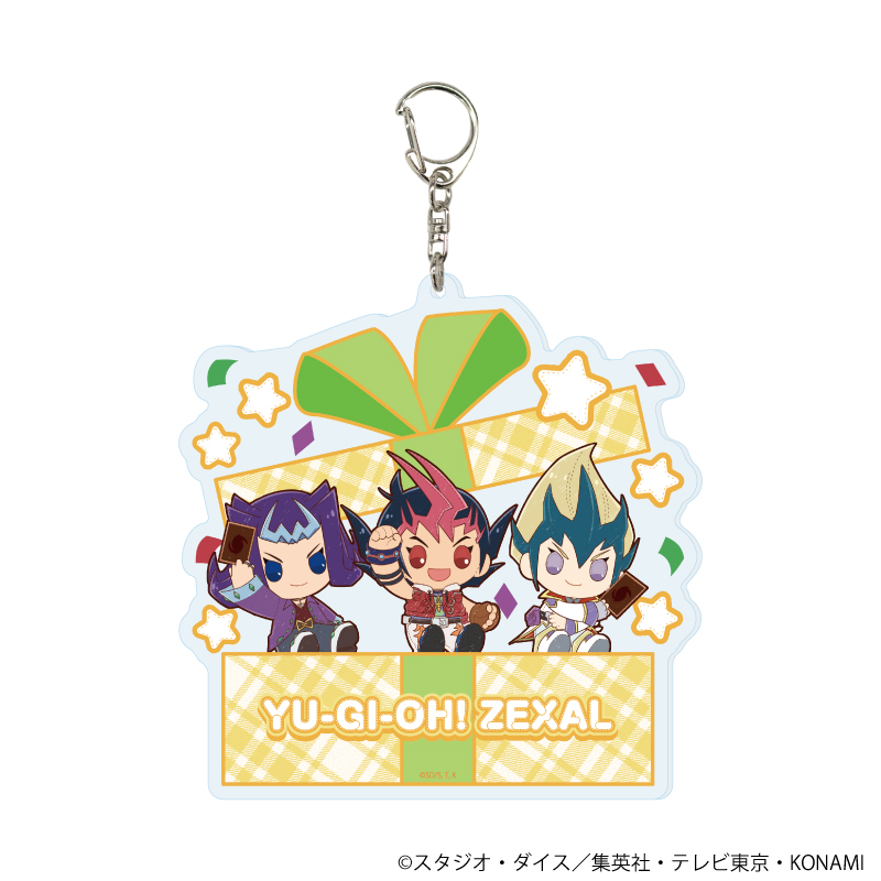 遊☆戯☆王ZEXAL_デカアクリルキーホルダー02/遊馬＆凌牙＆カイト(ぽてぬいアート)