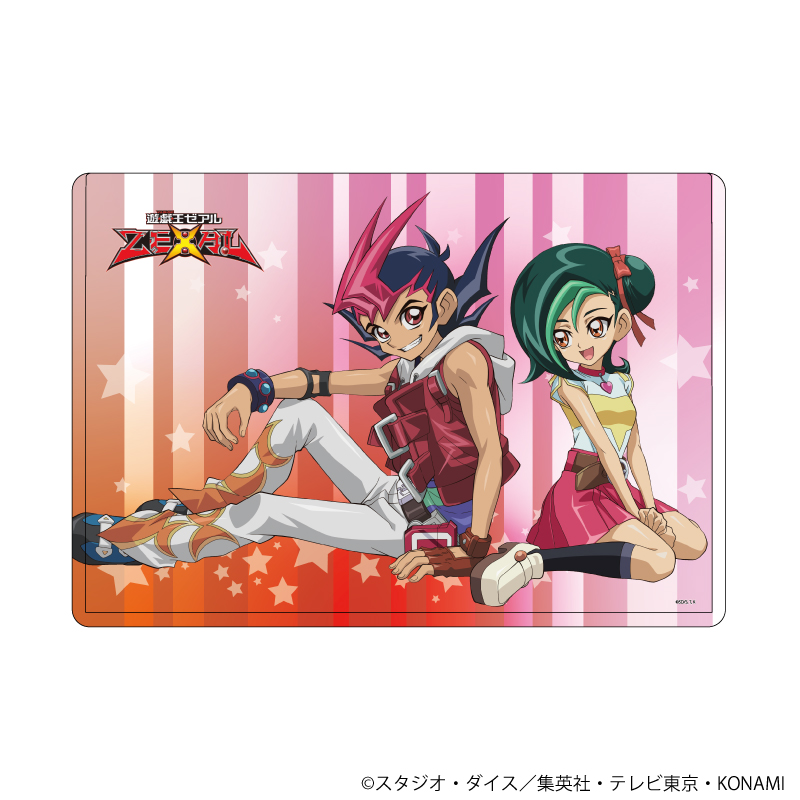 遊☆戯☆王ZEXAL_キャラクリアケース10/遊馬＆小鳥(描き下ろしイラスト)
