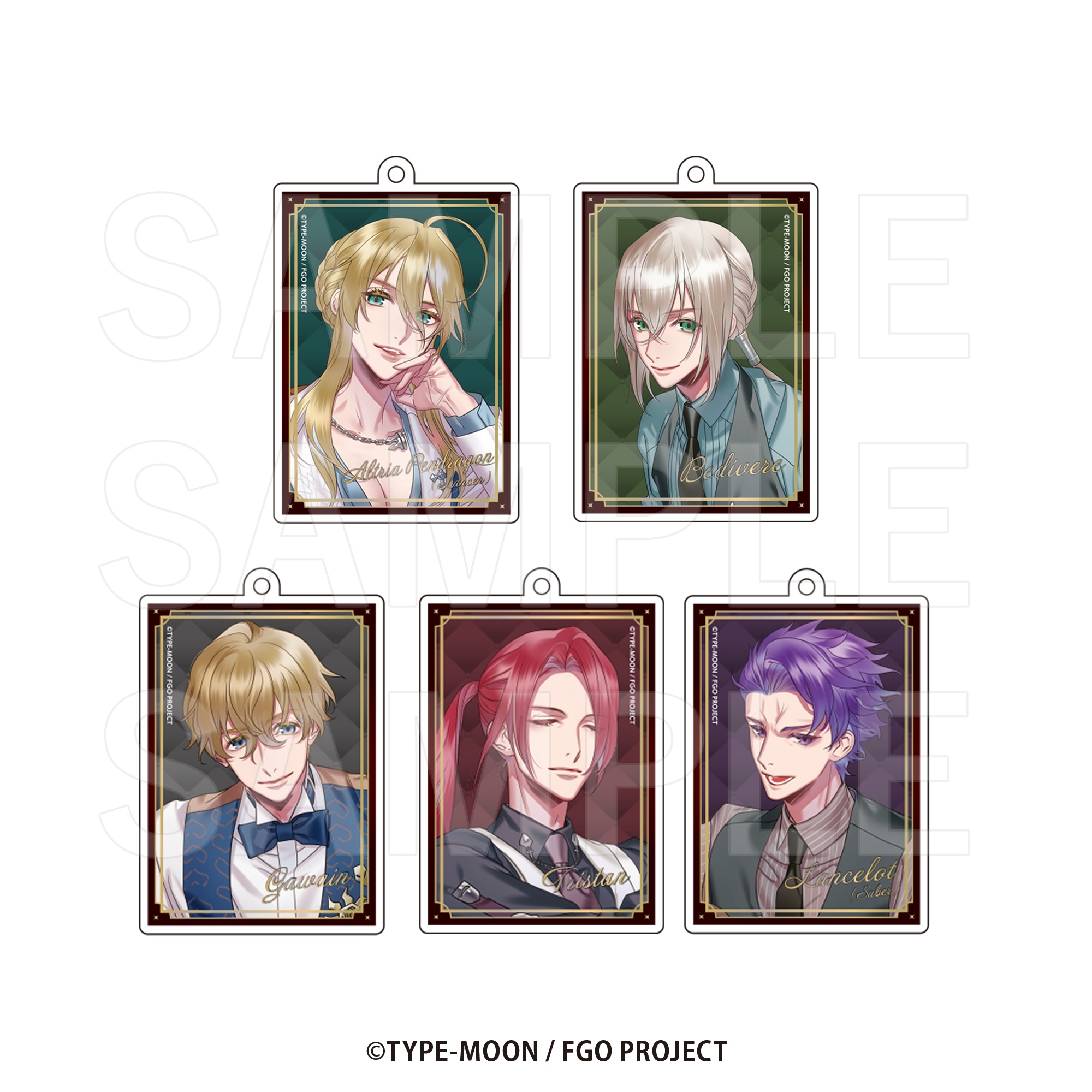 Fate/Grand Order×英国風パブ HUB_トレーディングアクリルキーホルダー