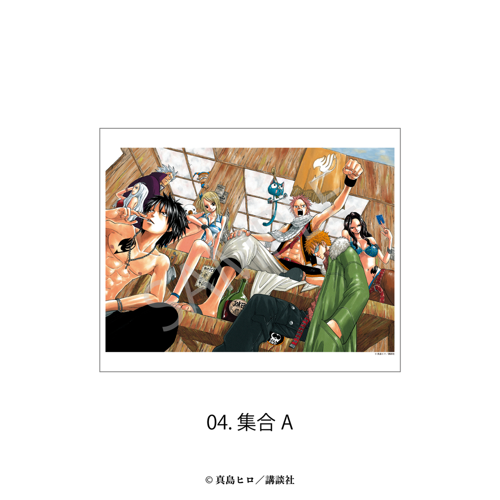 FAIRY TAIL_キャンバスボード 04.集合A