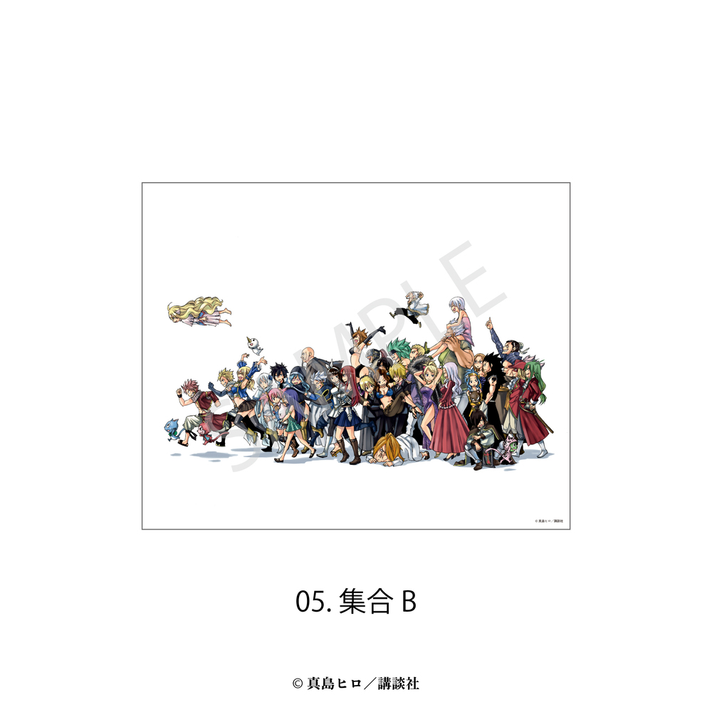 FAIRY TAIL_キャンバスボード 05.集合B