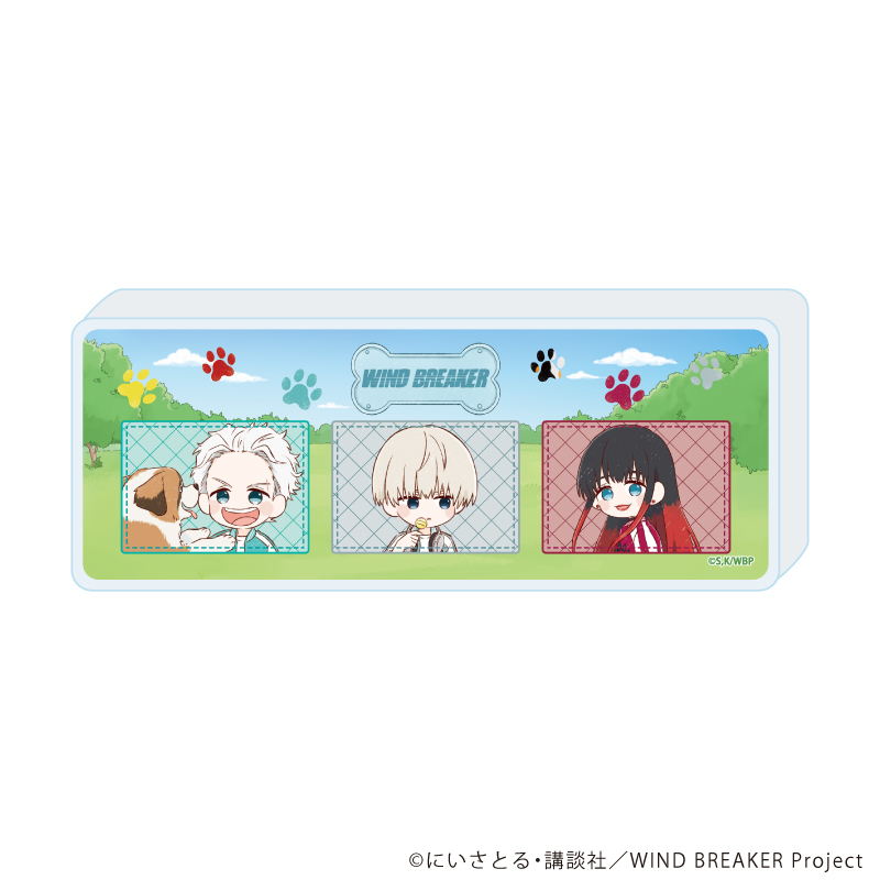 WIND BREAKER_ミニアクリルブロック02/犬ver. B(グラフアートイラスト)