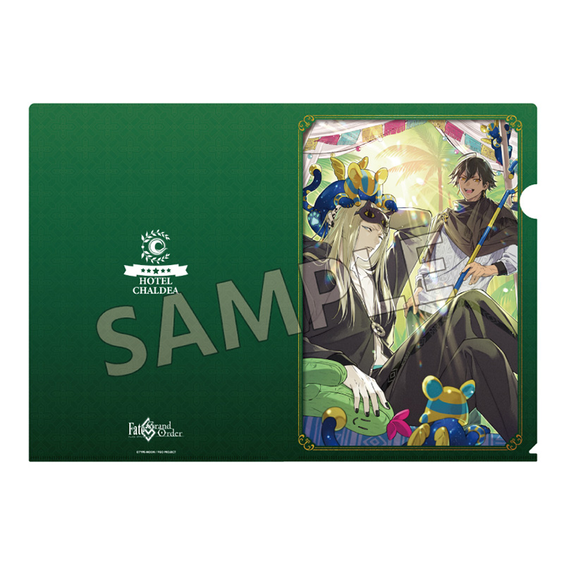 Fate/Grand Order_ホテルコラボ第三弾 クリアファイル テスカトリポカ&オジマンディアス