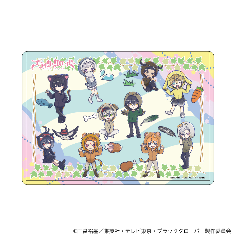 ブラッククローバー_キャラクリアケース09/アニマルパーカーver.(グラフアートイラスト)