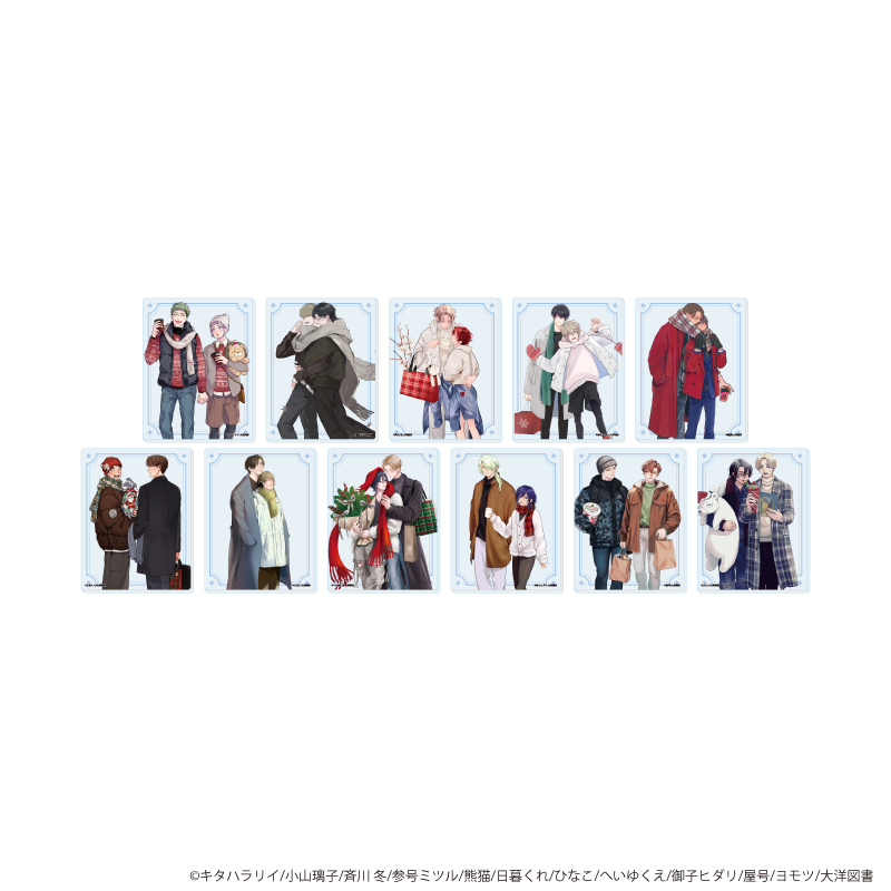 iHZ［アイハーツ］創刊100号記念フェア_アクリルカード01/コンプリートセット(全11種)(描き下ろしイラスト)【コンプリートセット/11個入り】