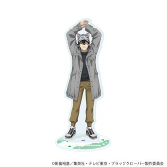 ブラッククローバー_アクリルキーホルダー ナハト ホワイトミリタリー