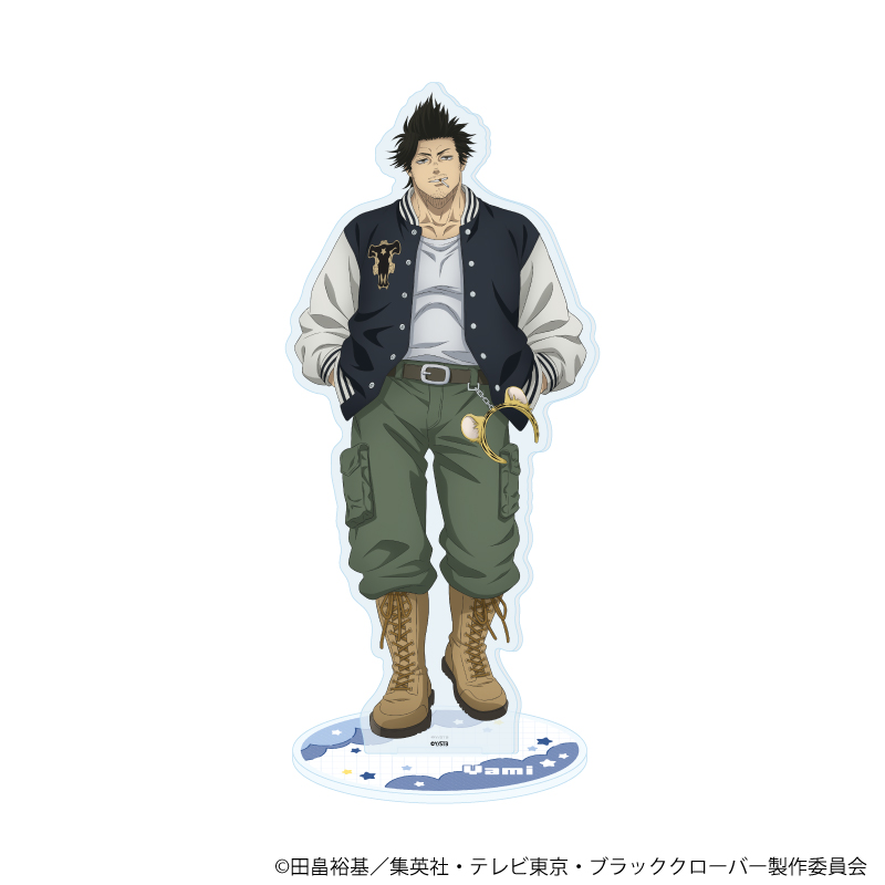 ブラッククローバー_アクリルスタンド25/ヤミ ケモミミカチューシャver.(描き下ろしイラスト)