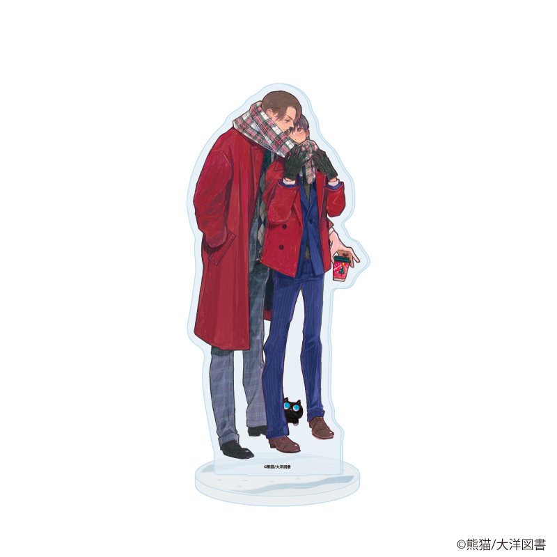 iHZ［アイハーツ］創刊100号記念フェア_アクリルスタンド05/「ワンダーラブは真夜中に」熊猫先生(描き下ろしイラスト)