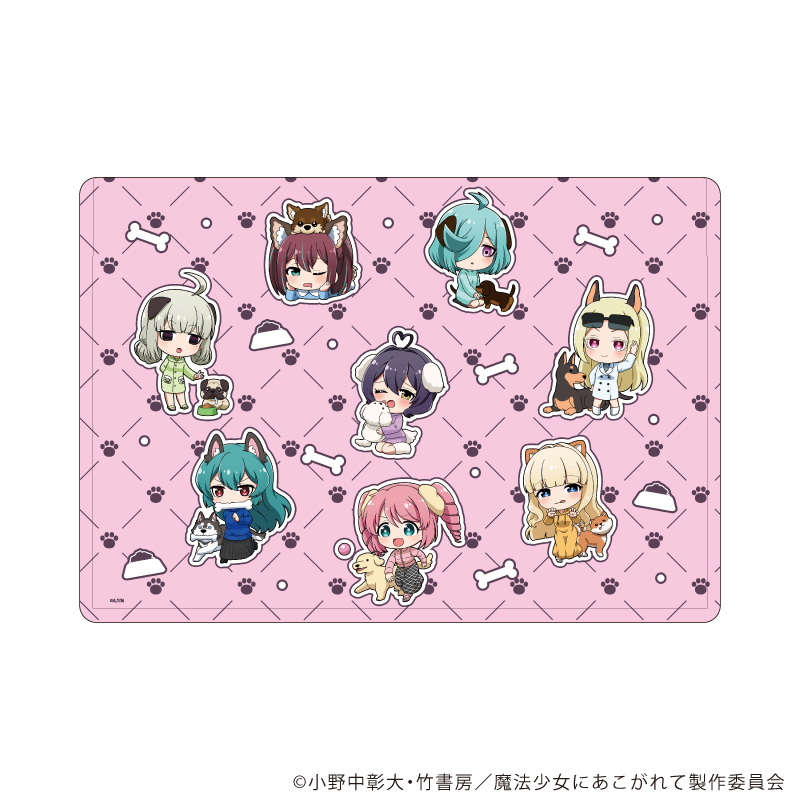 魔法少女にあこがれて_キャラクリアケース09/集合デザイン(ミニキャライラスト)