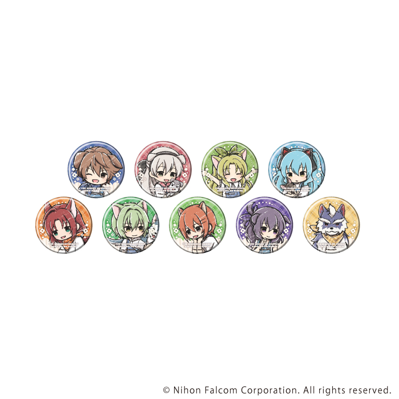 英雄伝説 零/碧の軌跡_缶バッジ01/コンプリートセット(全9種)(グラフアートイラスト)【コンプリートセット/9個入り】