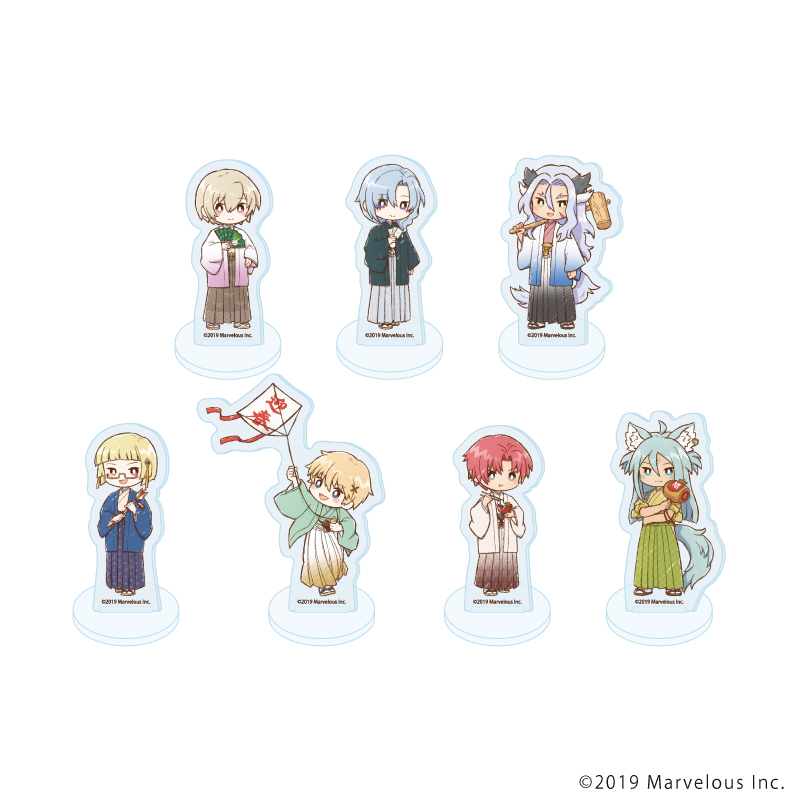 ルーンファクトリー４スペシャル_アクリルぷちスタンド13/お正月ver. コンプリートセット(全7種)(グラフアートイラスト)【コンプリートセット/7個入り】