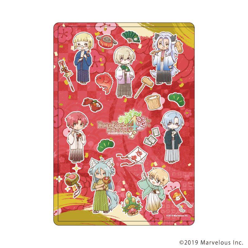 ルーンファクトリー４スペシャル_キャラクリアケース06/集合デザインＡ(グラフアートイラスト)