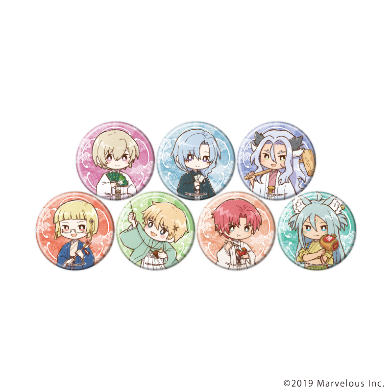 ルーンファクトリー4スペシャル_缶バッジ16/お正月ver. コンプリート