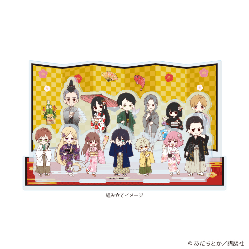 ノラガミ_アクリルジオラマ02/集合デザイン(グラフアートイラスト)