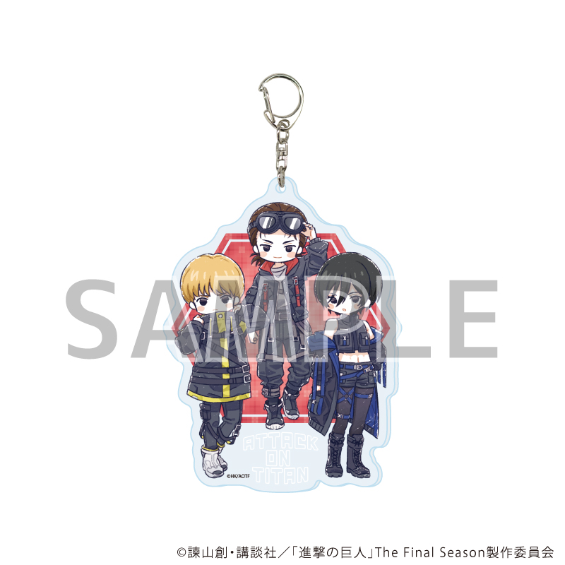 進撃の巨人 The Final Season_デカアクリルキーホルダー01/サイバーパンクver. A(グラフアートイラスト)