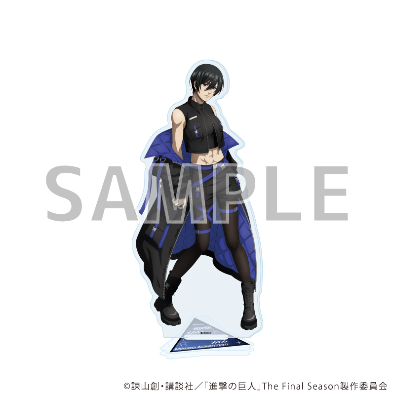 進撃の巨人 The Final Season_アクリルスタンド10/ミカサ・アッカーマン サイバーパンクver.(描き下ろしイラスト)