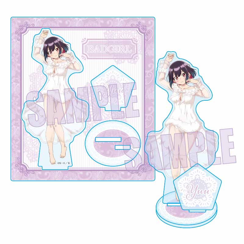 ばっどがーる_アクリルスタンド 優谷 優 ネグリジェver.