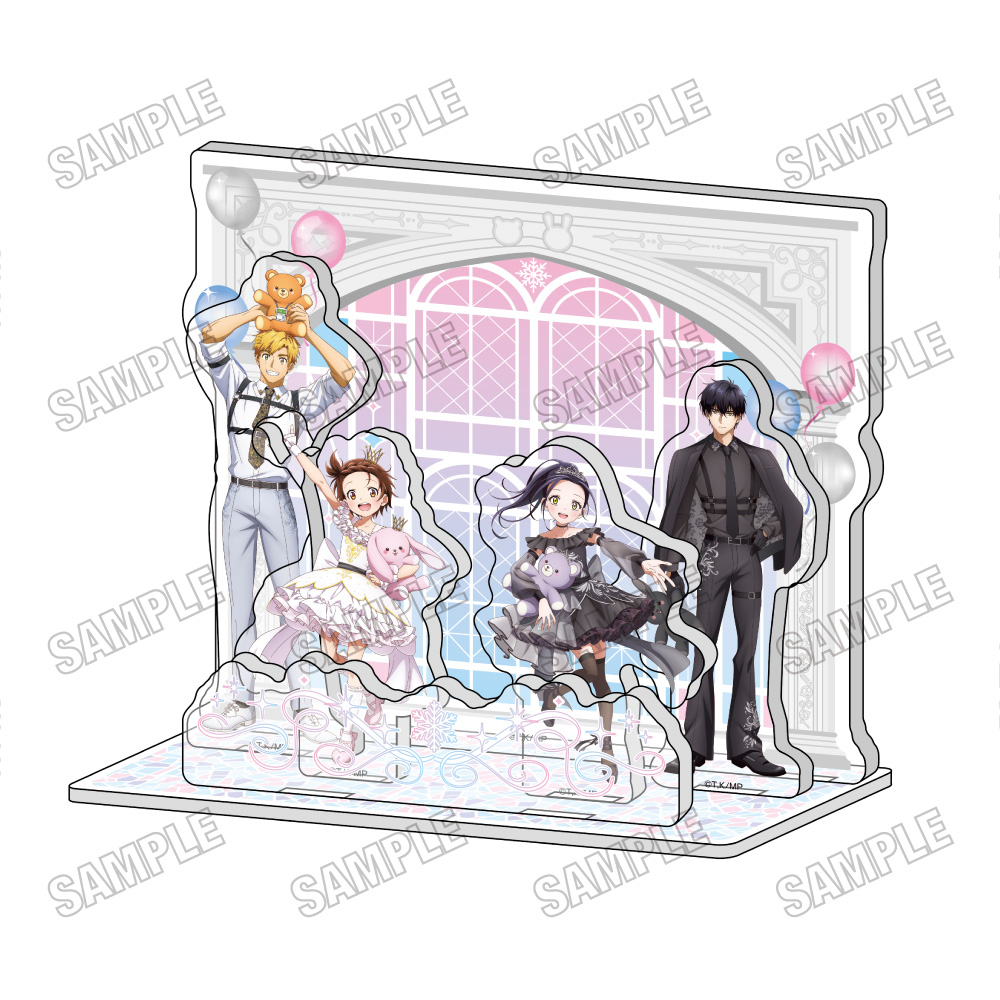 メダリスト_描き下ろしアクリルジオラマ