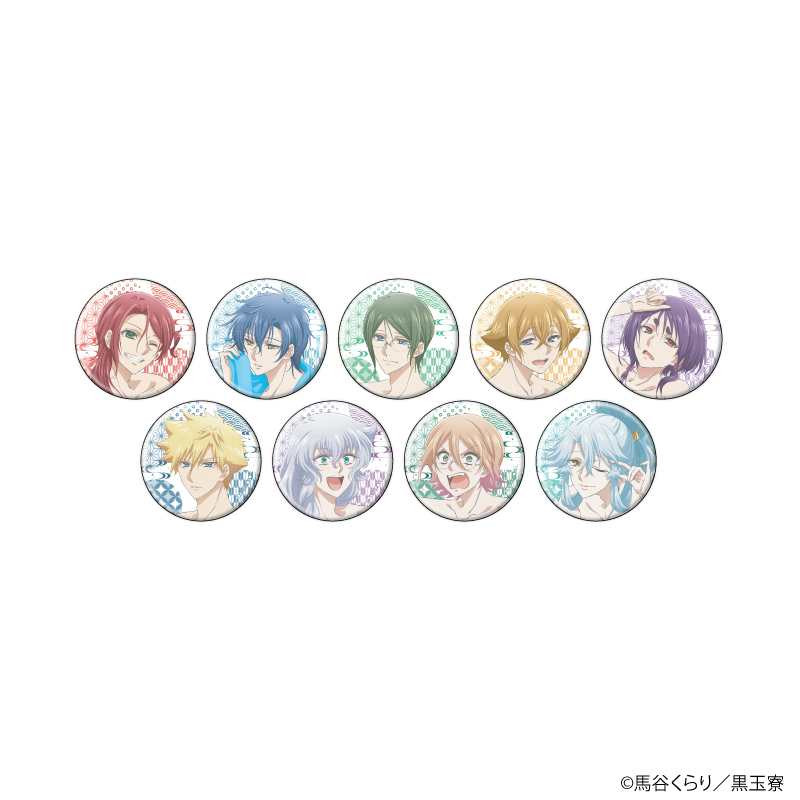 美男高校地球防衛部ハイカラ！_缶バッジ03/コンプリートセット(全9種)(描き下ろしイラスト)【コンプリートセット/9個入り】