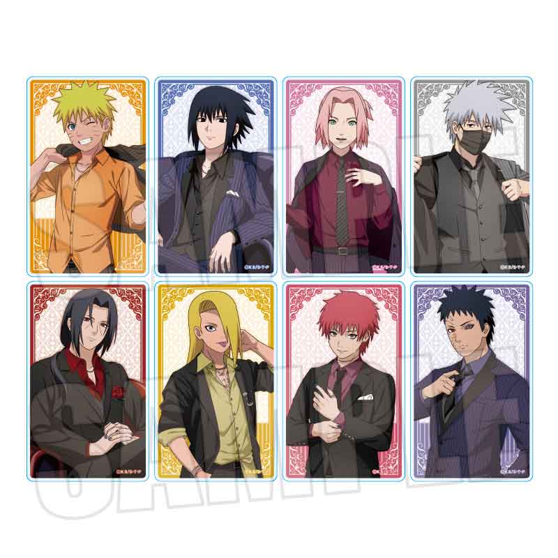 NARUTO-ナルト- 疾風伝_トレーディングアクリルプレート Dress Up ver.　【コンプリートBOX／8個入り】
