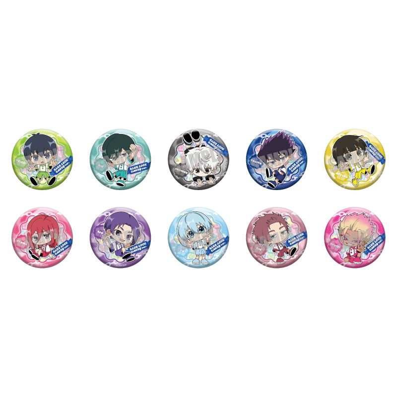 ブルーロック_トレーディングホログラム缶バッジ CANDY ver. 【BOX／10