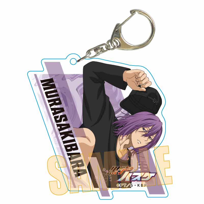 黒子のバスケ_ちょいデカアクリルキーホルダー 紫原 敦 パルクールver.