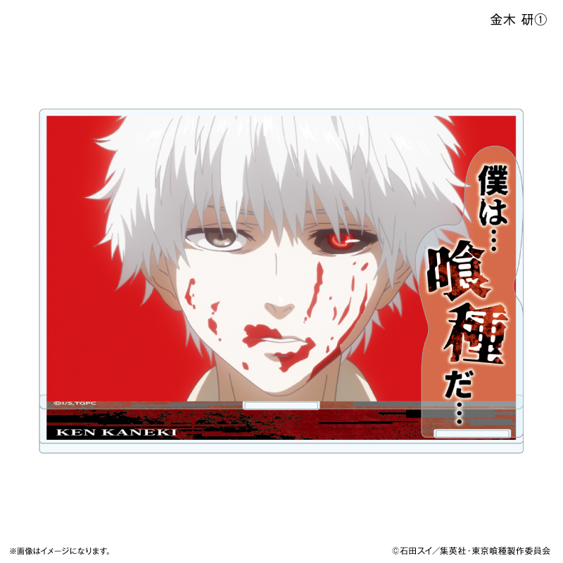 東京喰種トーキョーグール_セリフ付きアクリルジオラマ 金木 研①