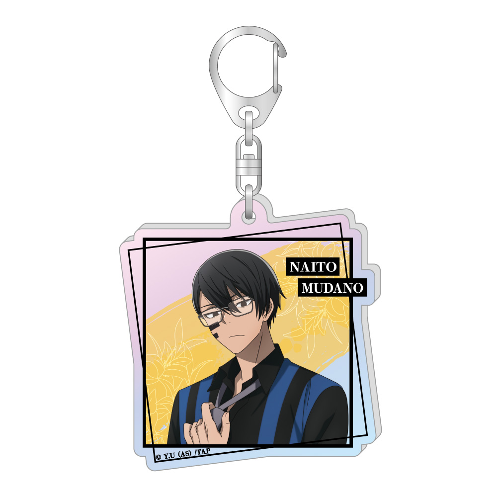 桃源暗鬼_オーロラアクリルキーホルダー 無陀野 無人