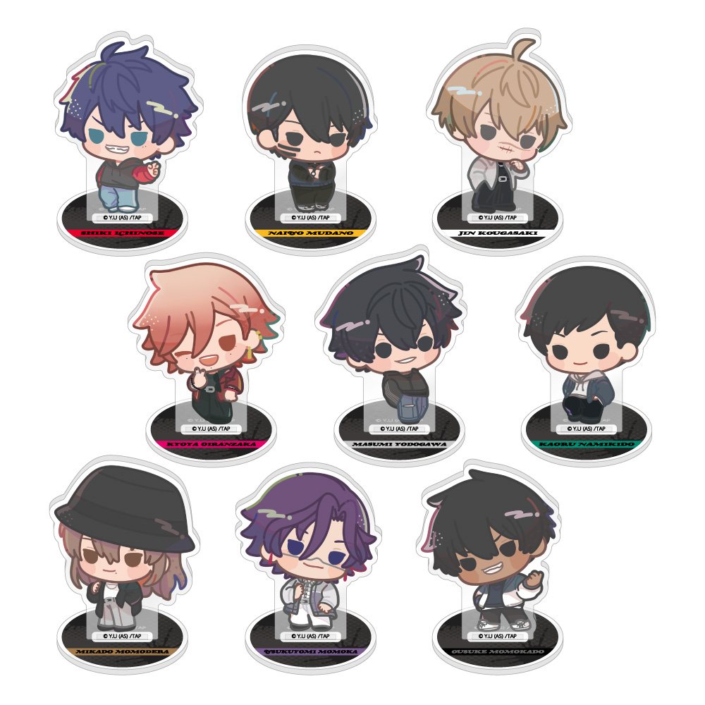 桃源暗鬼_トレーディングちびキャラアクリルスタンド 【コンプリート