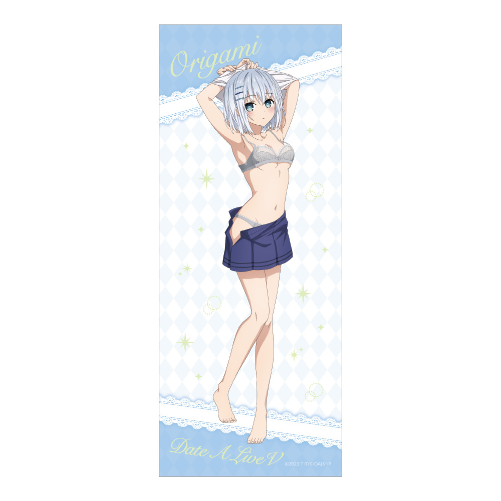 デート・ア・ライブV_フェイスタオル / 鳶一 折紙