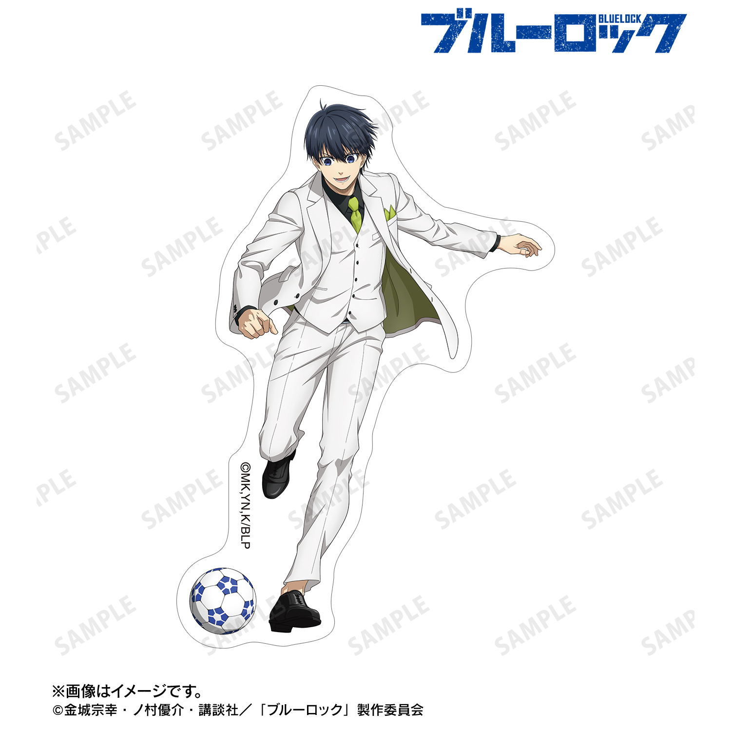 ブルーロック_描き下ろし 潔 世一 スーツモデルver. 第2弾 ダイカットステッカー