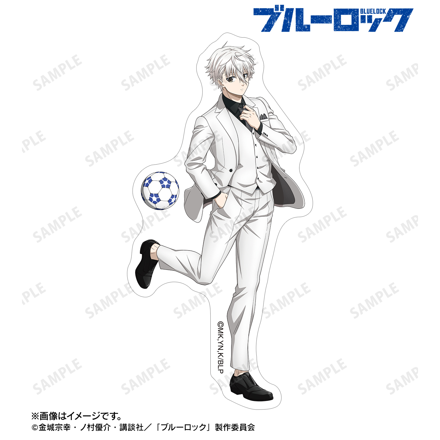ブルーロック_描き下ろし 凪 誠士郎 スーツモデルver. 第2弾 ダイカットステッカー