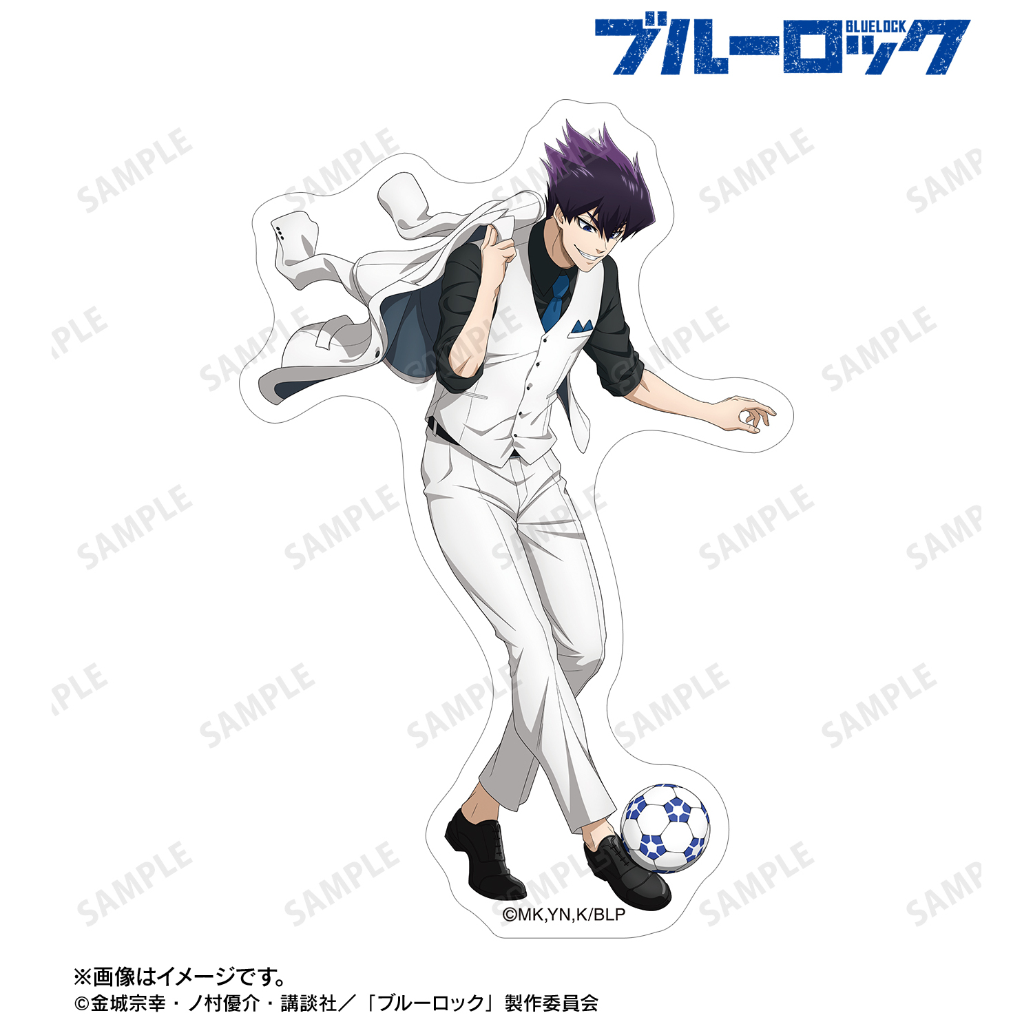 ブルーロック_描き下ろし 烏 旅人 スーツモデルver. 第2弾 ダイカットステッカー