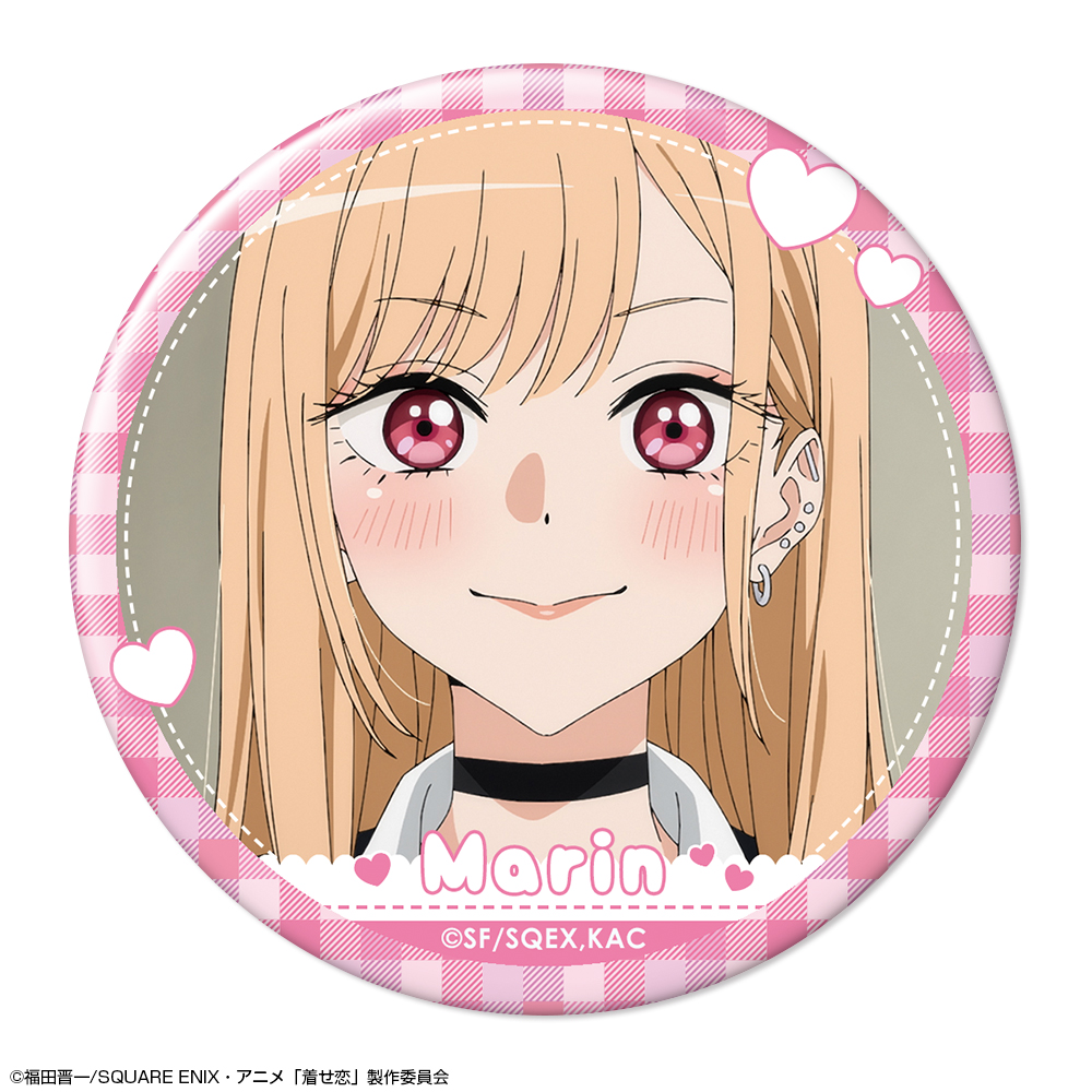 その着せ替え人形(ビスク・ドール)は恋をするSeason 2_缶バッジ デザイン01(喜多川海夢/A)