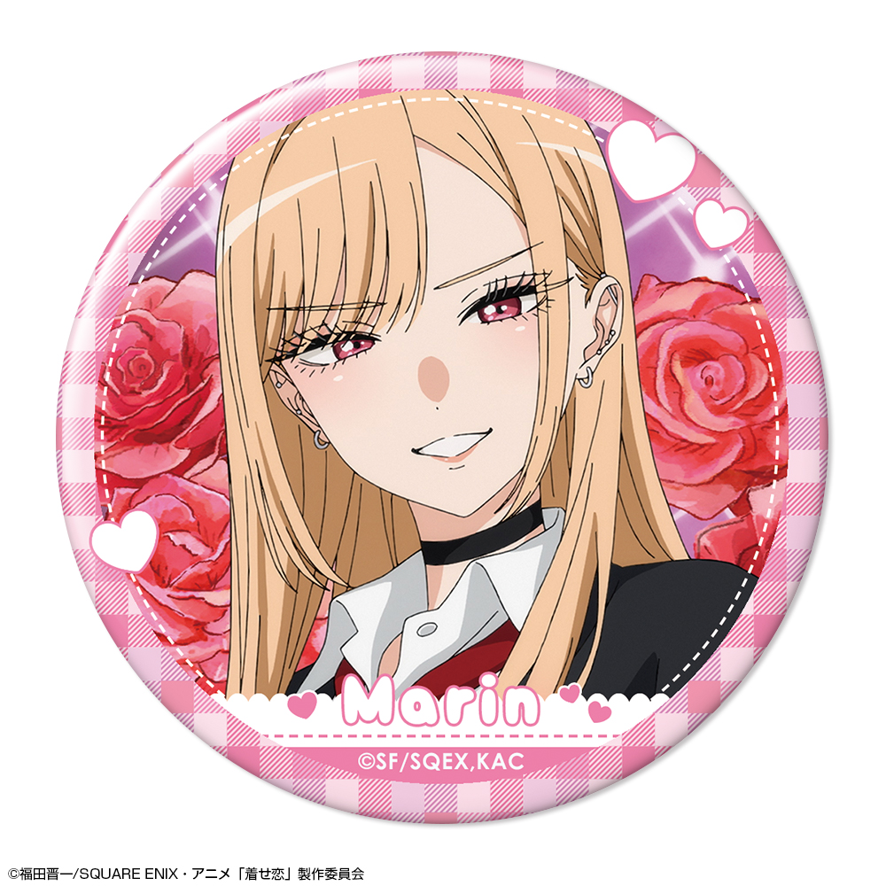 その着せ替え人形(ビスク・ドール)は恋をするSeason 2_缶バッジ デザイン02(喜多川海夢/B)