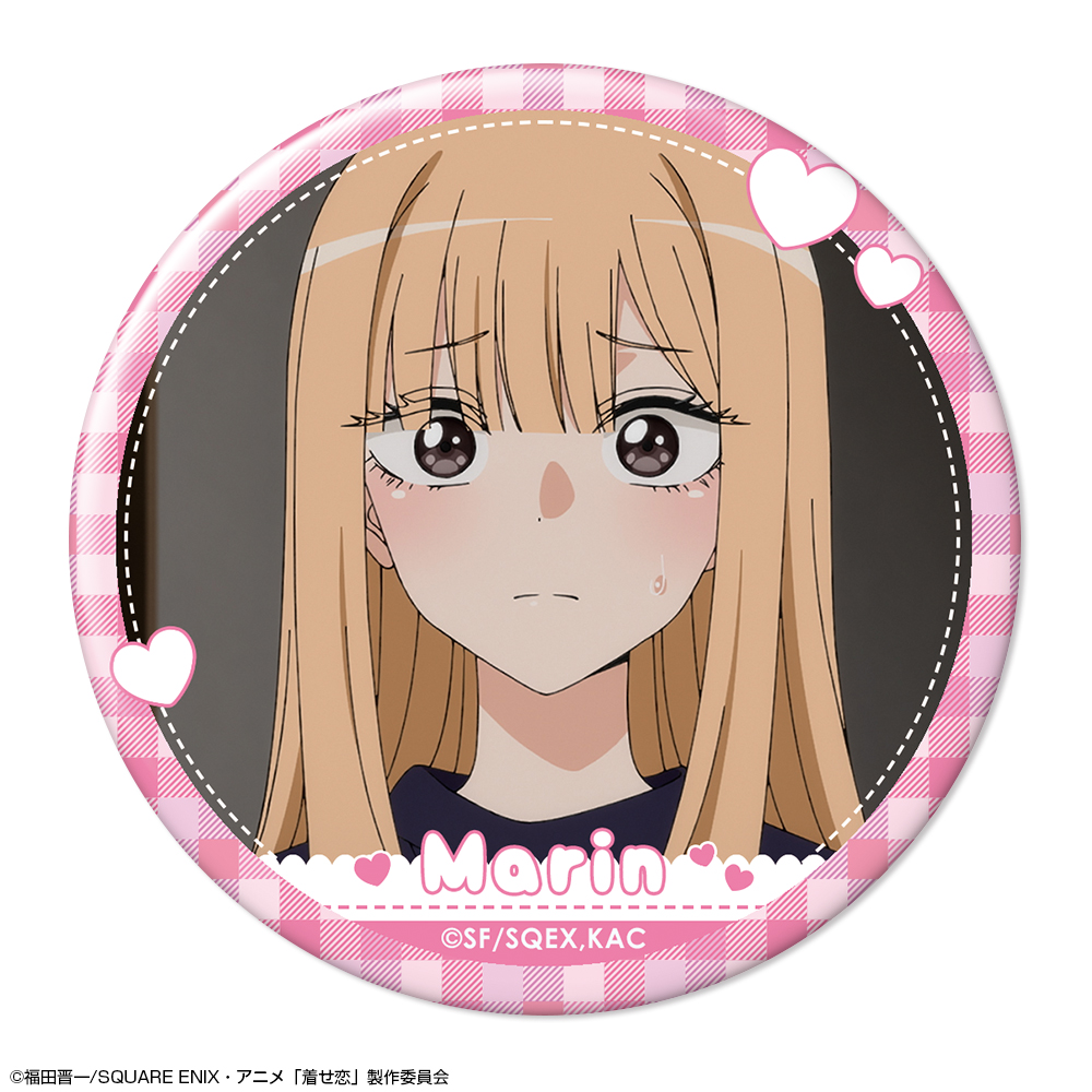 その着せ替え人形(ビスク・ドール)は恋をするSeason 2_缶バッジ デザイン08(喜多川海夢/H)