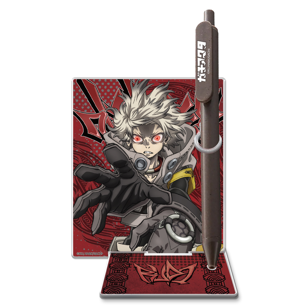 ガチアクタ_コーヒーグラウンド ペン アクリルペンスタンド付き ルド