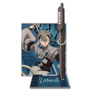 ガチアクタ_コーヒーグラウンド ペン アクリルペンスタンド付き ザンカ