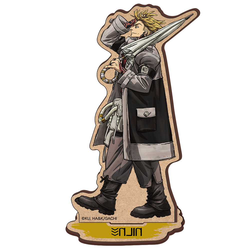 ガチアクタ_木製キャラスタンド 　エンジン