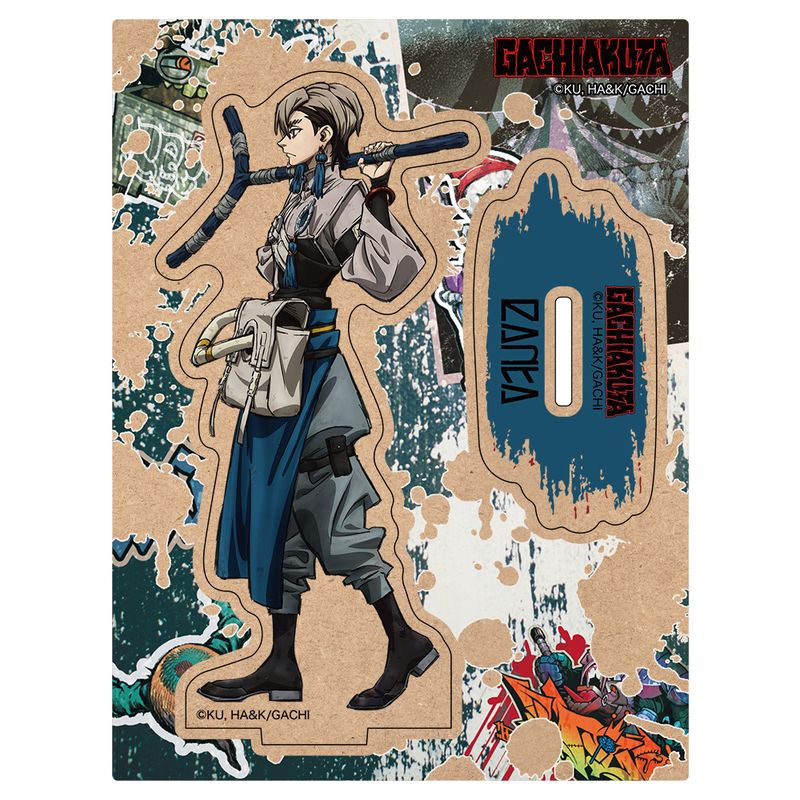 ガチアクタ_木製キャラスタンド ザンカ | ガチアクタ公式グッズ