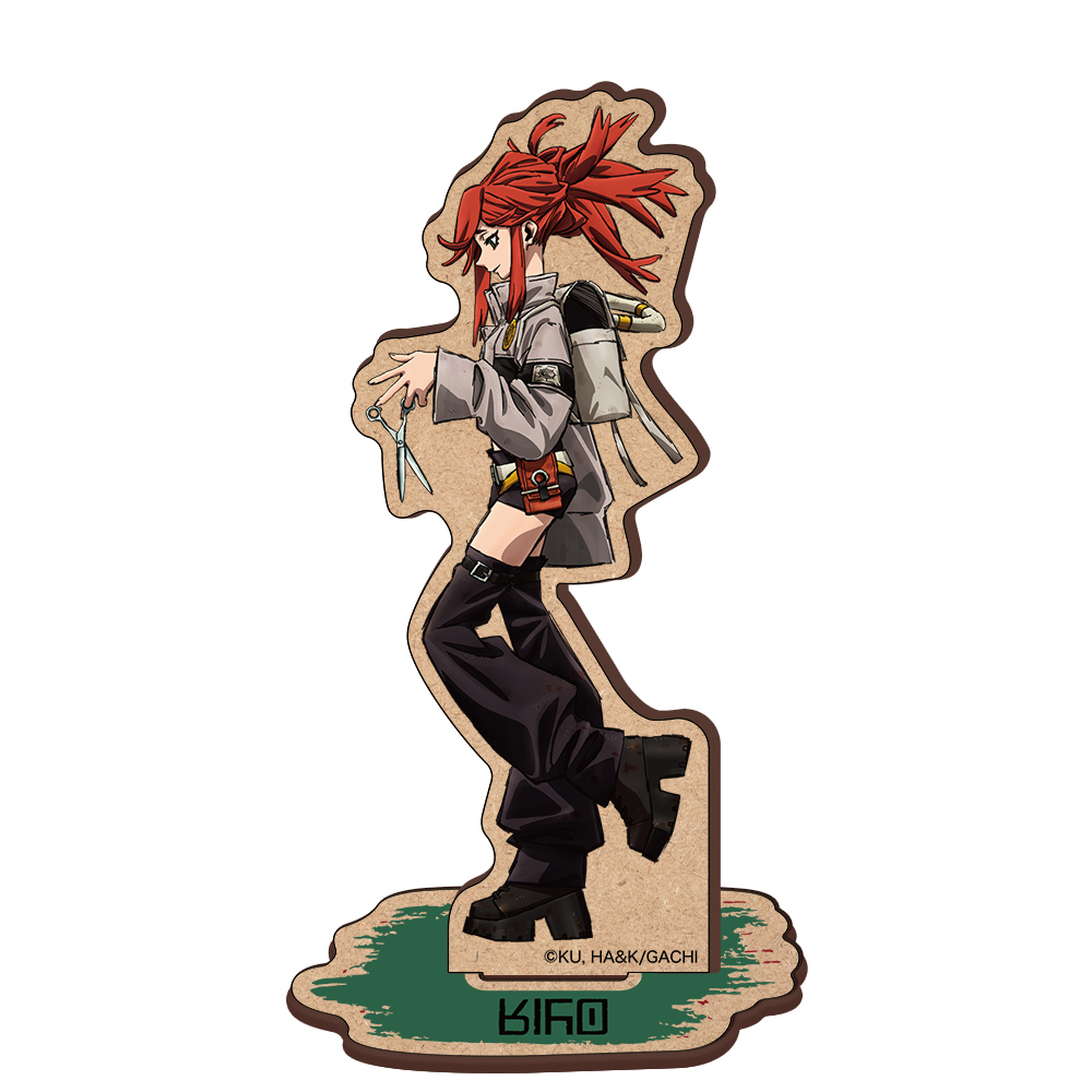 ガチアクタ_木製キャラスタンド 　リヨウ