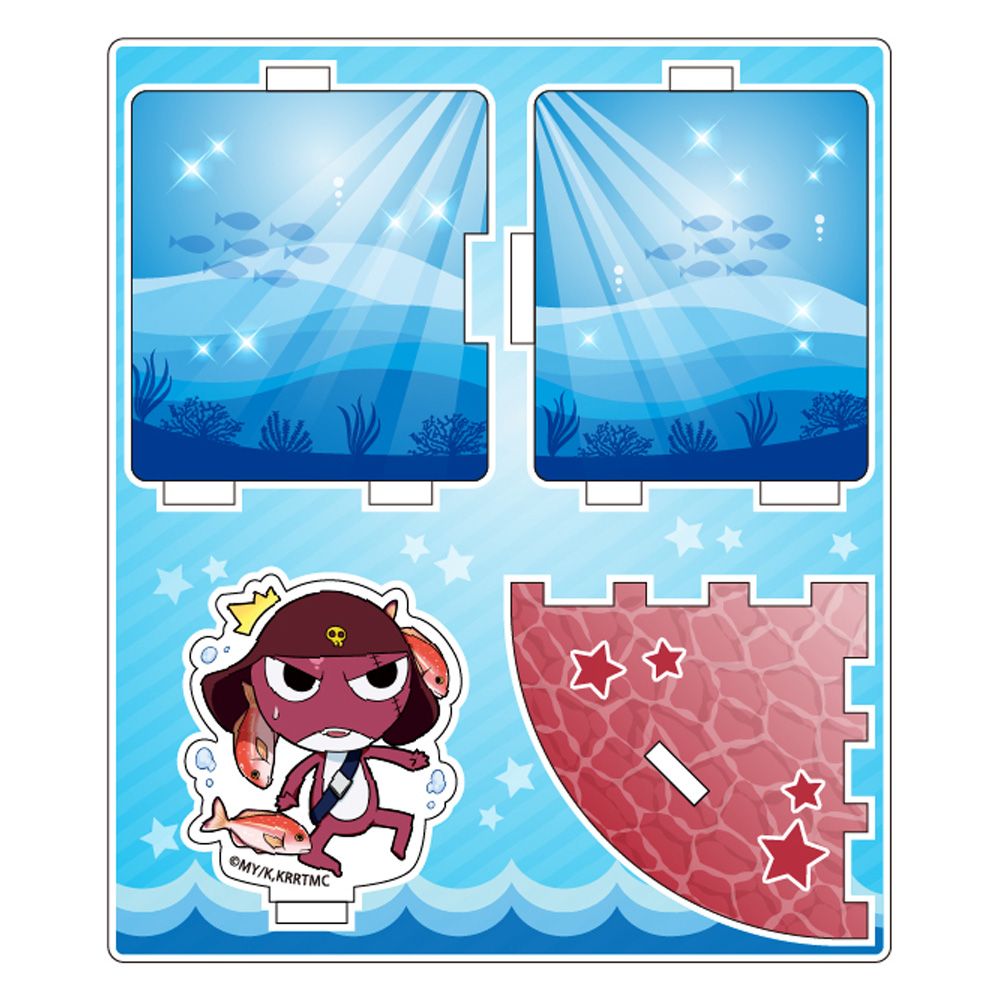 ケロロ軍曹_スタックアクリルスタンド_ギロロ