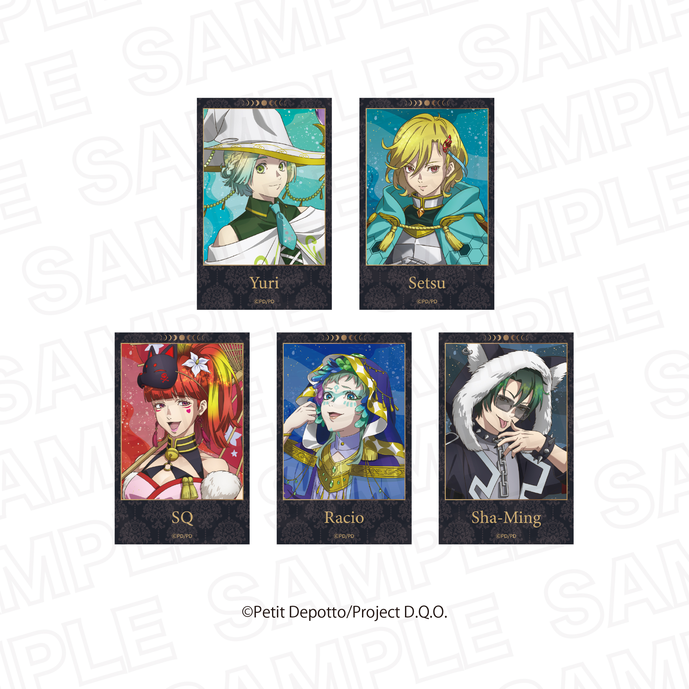 グノーシア_ランダム　インスタントフォト風カード 【BOX／5パック入り】