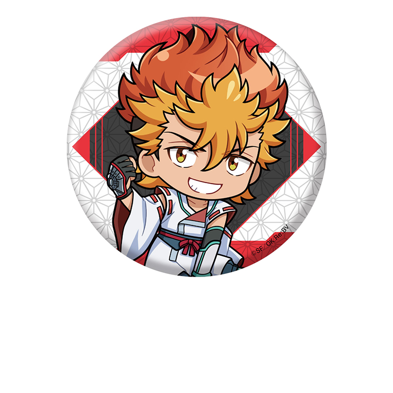 陰陽廻天 Re:バース_ぺたん娘缶バッジ 業平 猛